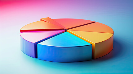 Obraz premium 3d chart
