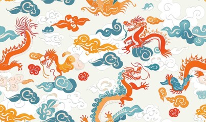 Beautiful seamless pattern