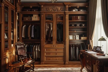 Classical Wardrobe Interior