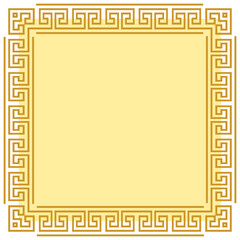 Chinese square retro border, chinese, oriental, vintage, golden, border, border, decoration, square,