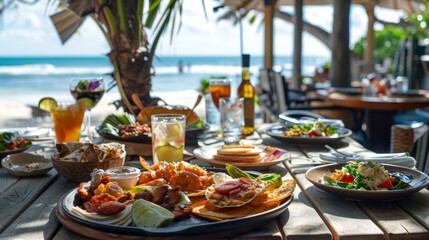 Join us for a beachfront feast at our Beach Hut Brunch where good food and great views meet.