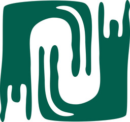 Human Hand Drawn Abstract