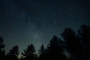 night sky with stars