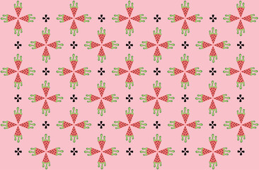 Print. Vector graphics. Illustration. Watermelon. Bones. Drops.
