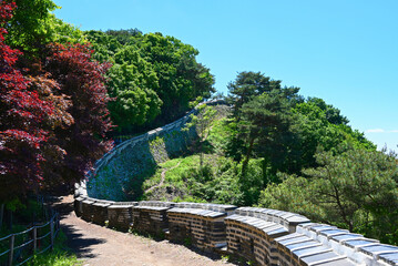 南漢山城ハイキングコース（韓国 世界遺産)