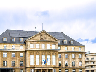 Fototapeta premium Street view of Esch-sur-Alzette, Luxembourg