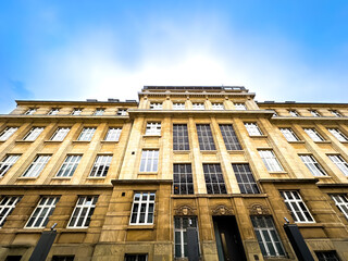 Obraz premium Street view of Esch-sur-Alzette, Luxembourg