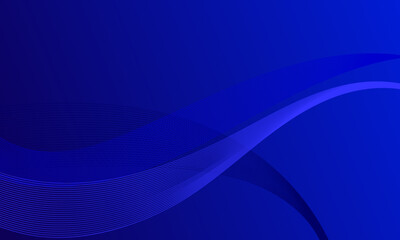 blue lines wave curves hi tech technology circuit abstract background