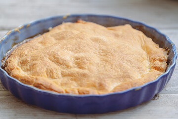 tarte teig oben nach backen