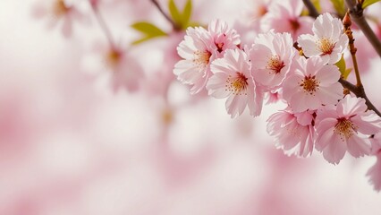 Fototapeta premium beautiful cherry blossoms