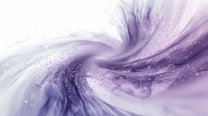 A swirl of particles in an abstract background, with a surreal atmosphere and a dreamy vibe,...