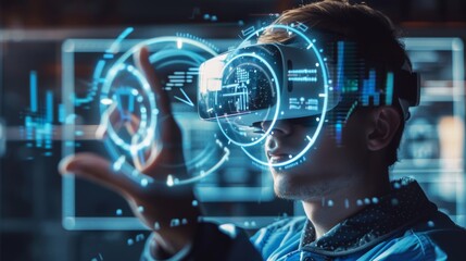 augmented reality application that overlays digital information