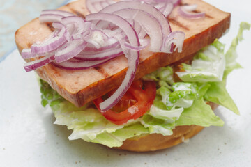 Leberkäse Fleischkäse Brötchen Leberkäsebrötchen 