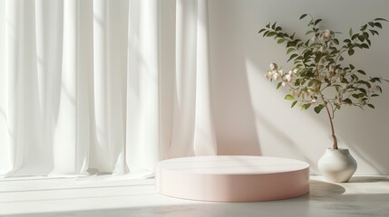 Fototapeta premium minimalist product podium