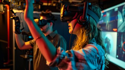 virtual reality or augmented reality research center
