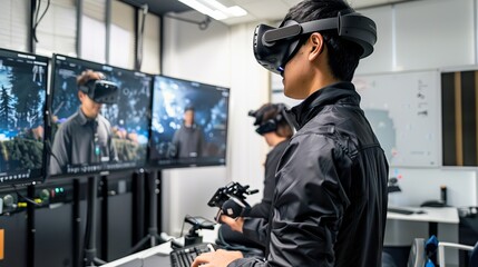 virtual reality or augmented reality research center