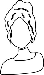 Woman Outline Style