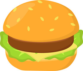 Hamburger Illustration