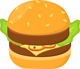 Hamburger Illustration