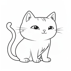 Obraz premium illustration of a cat