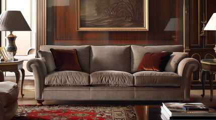 Practical sofas to fully furnish a room are the essence of comfort and functionality. Their solid construction and comfortable seats provide an ideal place to rest and relax