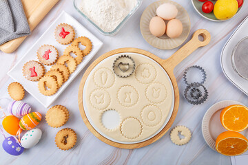 手工制作烘焙复活节主题小饼干