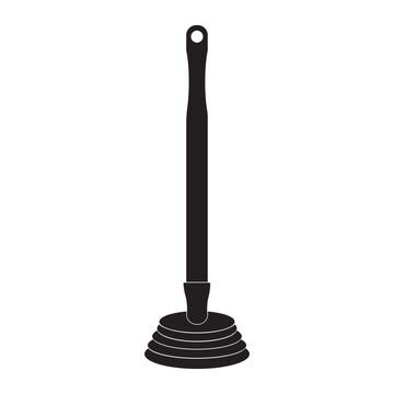 recommend clip art: Toilet plunger icon
