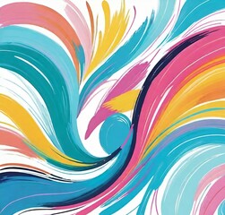 abstract colorful background, design, vector, illustration, pattern, swirl, art, wallpaper, wave, backdrop, line, curve, light, texture, bright, yellow, green, burst, decoration, orange