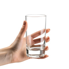 Drink Glass Isolated on Transparent Background