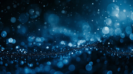 a close up of a blue background with a lot of bubbles