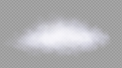 White vector cloudiness ,fog or smoke on dark checkered background. Cloudy sky or smog over the city.Vector illustration.. Stock royalty free vector illustration. PNG