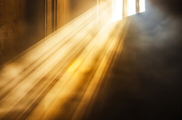 Sunlight streaming through window