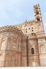 The Primatial Metropolitan Cathedral Basilica of the Holy Virgin Mary of the Assumption, known as the Cathedral of Palermo, Sicily, Italy