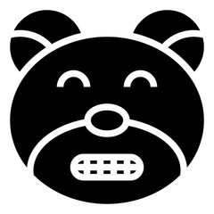 TEETH,feelings,emotion,animal,face.svg