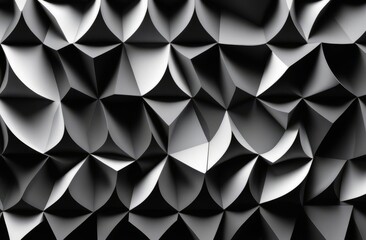Abstract background of gray-black colors with depressions and bulges.