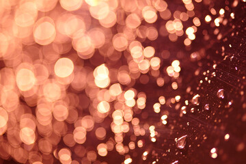 Obraz premium red blur background for Christmas card