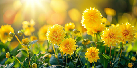 Blushing Blossom Marigold Glow