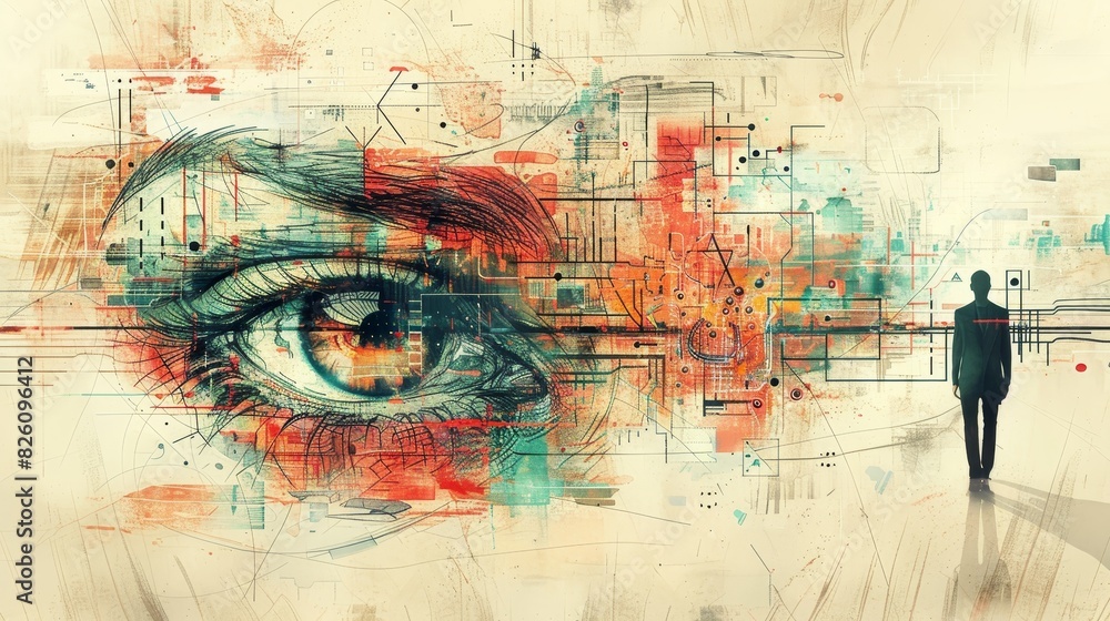Poster conceptual design visual concept: an illustration of a visual concept in conceptual design