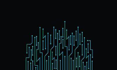 Data web technology modern networking line connection background