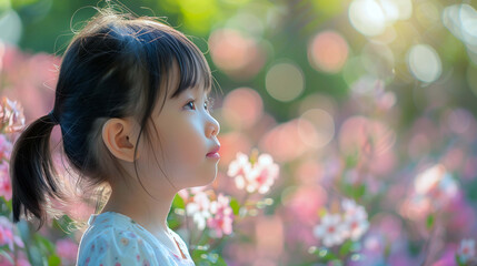 Fototapeta premium Children’s Day, A new era for children’s rights begins today