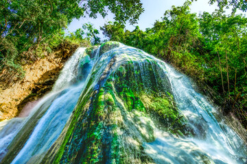 Tat Mok Waterfall during the rainy season in Lampang Province