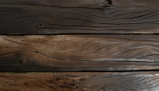 Rustic Brown Timber: Old Cutting Plank with Natural Wood Grain"