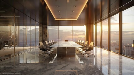 An executive boardroom UHD wallpaper - Powered by Adobe
