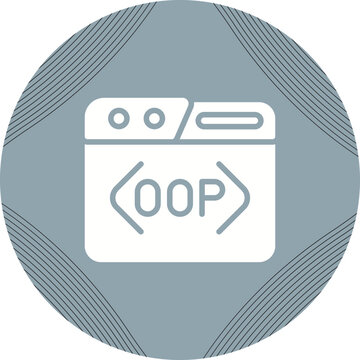 OOP Vector Icon