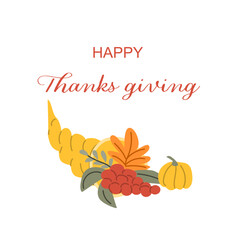 Autumn fall thanksgiving day banner or greeting card with leaves. Celebration design for harvest festival, thanks with food and flower autumn border. Fall thanksgiving day background.