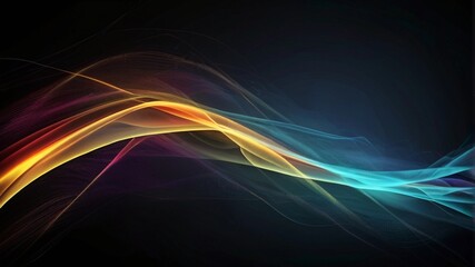 Naklejka premium lines background banner