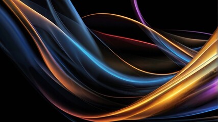 Naklejka premium lines background banner