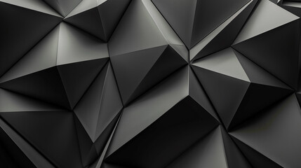 Obraz premium metal 3d black grunge background.