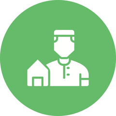 House Owner Vector Icon