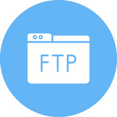 Ftp Vector Icon